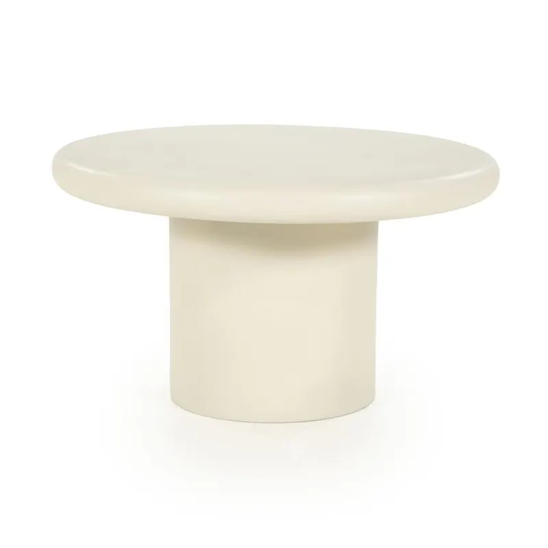 Masuta de cafea CIVORA Ø66 x 37 CM - Cream