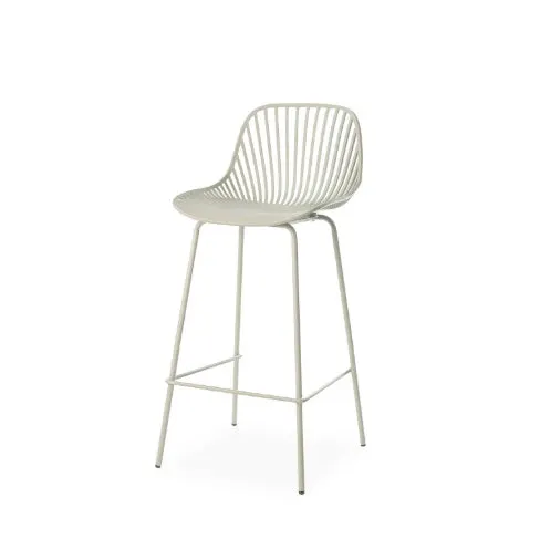 Scaun de bar KASPER H75 CM - Verde menta