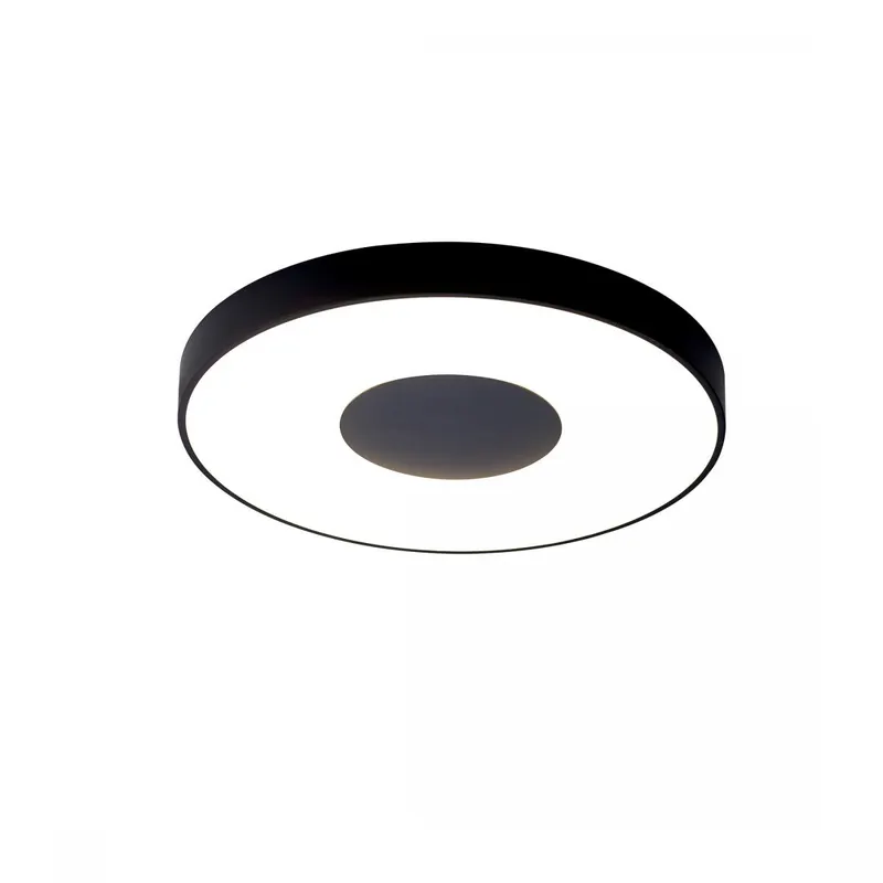 Plafoniera dimabila KARELY BLACK - Ø 50 cm