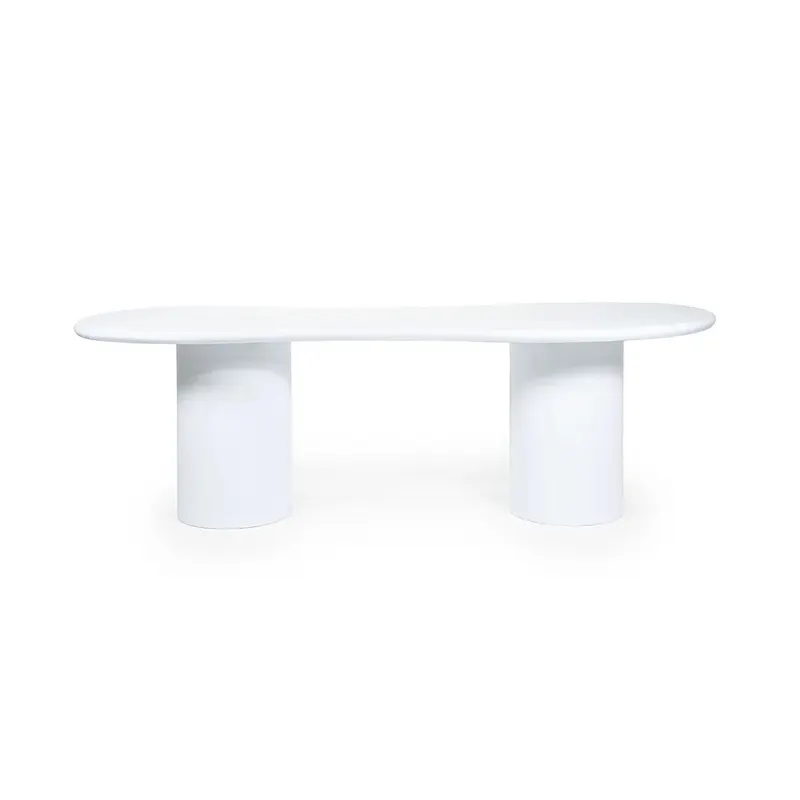 Masa MERSAR 200 x 110 CM - Alb / 200x110cm