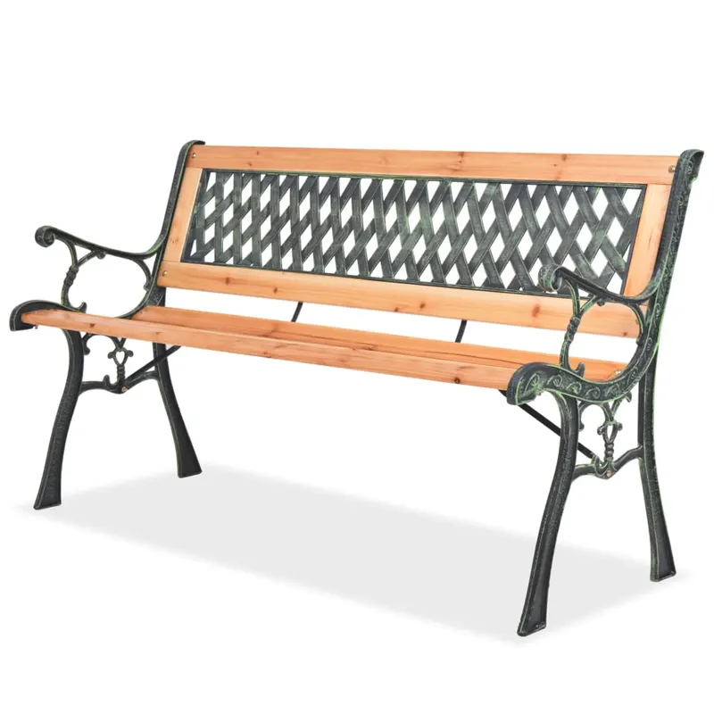 banca de gradina, 122 cm, lemn