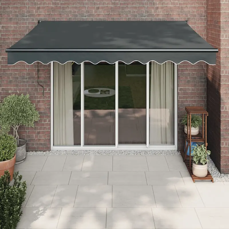 copertina automata retractabila, antracit, 3,5x2,5 m