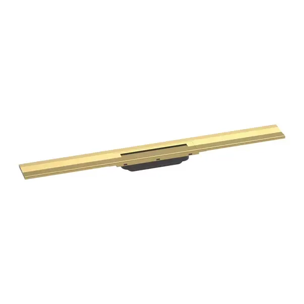 Capac pentru rigola de dus Hansgrohe RainDrain Flex ajustabil 80 cm auriu lucios