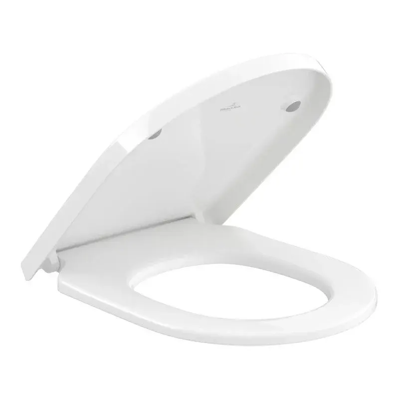 Capac WC, Villeroy Boch, Subway 3.0, cu soft close și quick release, alb
