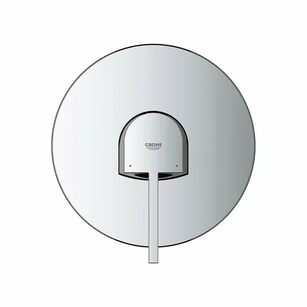 Unitate comanda Grohe 24059003, 1 bar, 158 mm, 10 mm, 1 iesiri, 1 functii palarie dus, 1 2 dimensiune racord, Crom