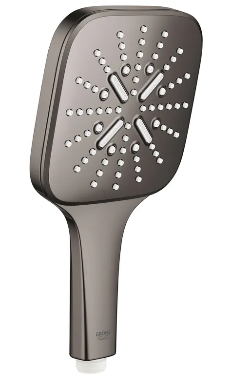 Para de dus Grohe 26582A00, Rainshower SmartActive Cube 130, 1 2 , 3 functii, lucios, grafit