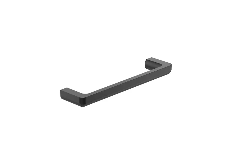 Bara prosop Roca A817039NM0, 300 mm, 70 mm, 2 orificii instalare, 1 rafturi, pe perete, metal, Negru