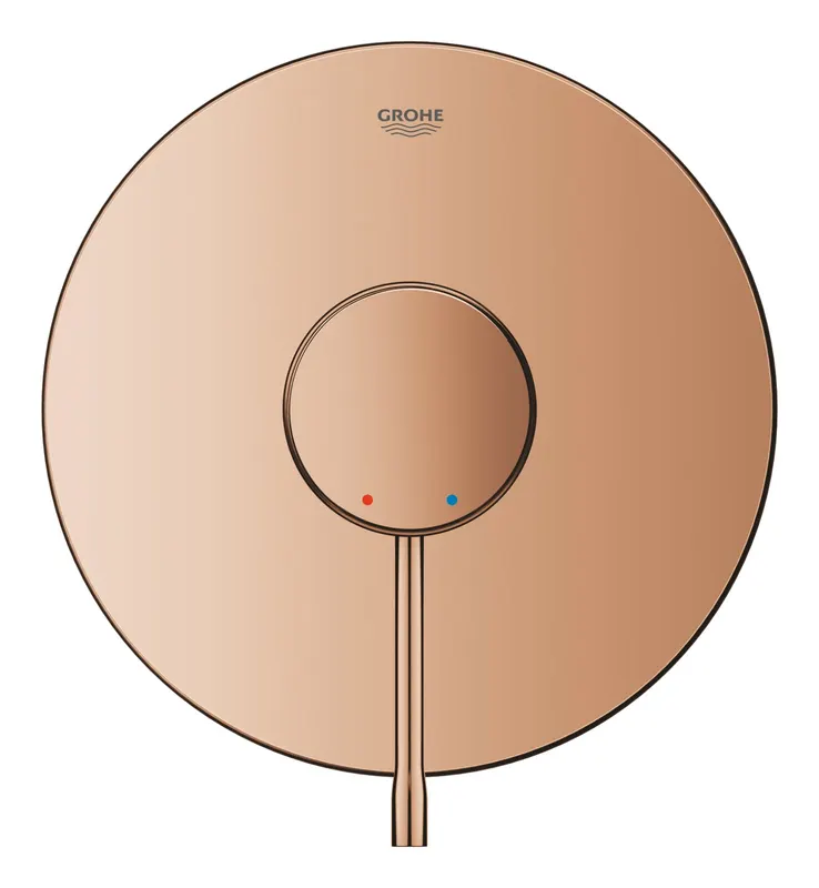 Unitate comanda Grohe 24168DA1, 1 bar, 163 mm, 12 mm, 1 iesiri, 1 functii palarie dus, 1 2 dimensiune racord, Cupru