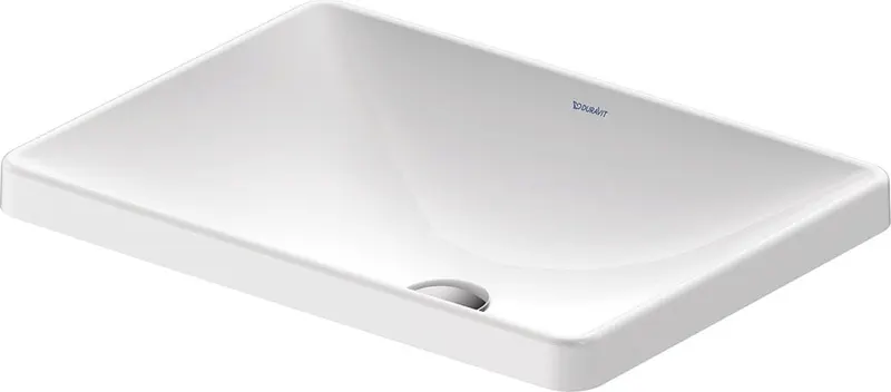 Lavoar Duravit 0358600079, D-Neo, montaj in blat, nr orificii baterie fara, zona montaj interior, alb