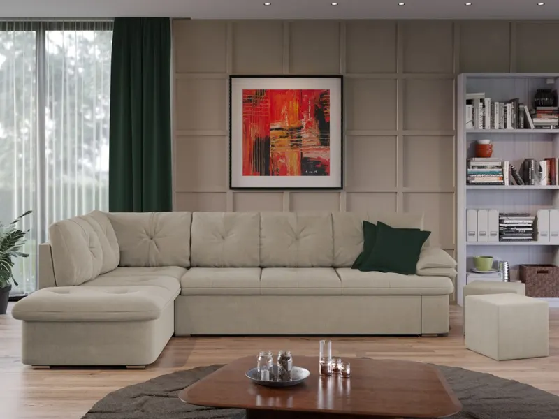 Coltar Roma + 1 loc Crem — imaginea 2