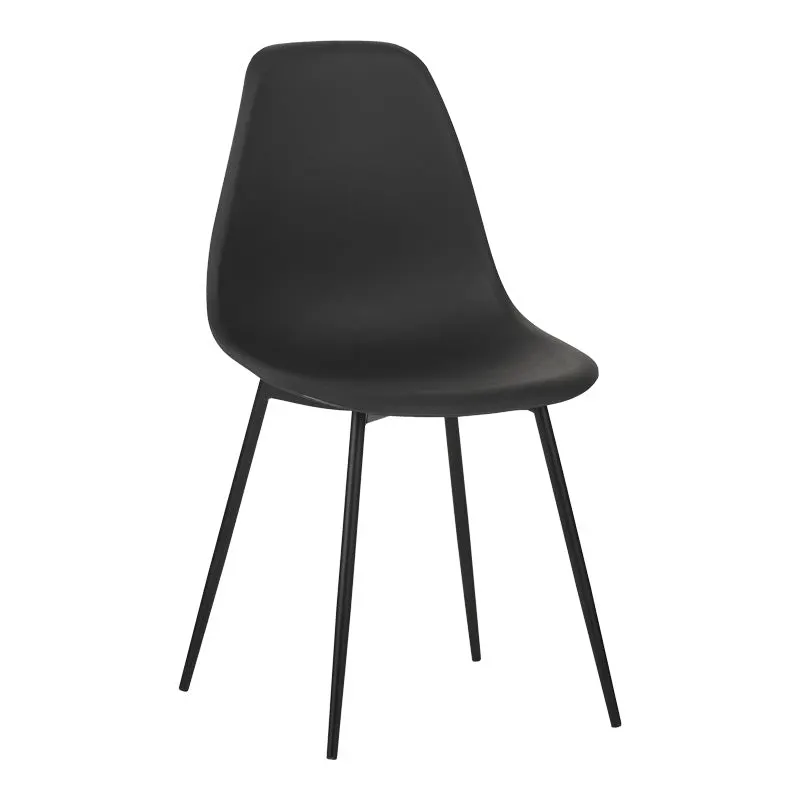 Scaun modern Ballen, negru, 41x53x84 cm - Negru