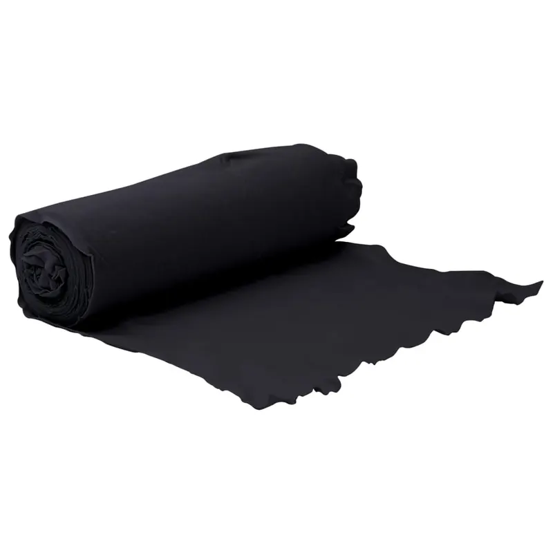 membrana geotextila, negru, 1 x 150 m, fibra de poliester
