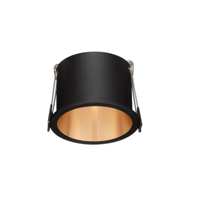 Spot incastrat KIDO GOLD - Negru