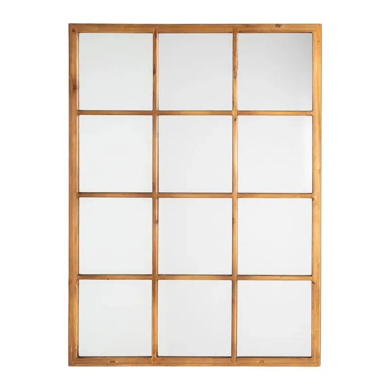 Oglinda de perete BILBAO 90 x 120 CM - Lemn