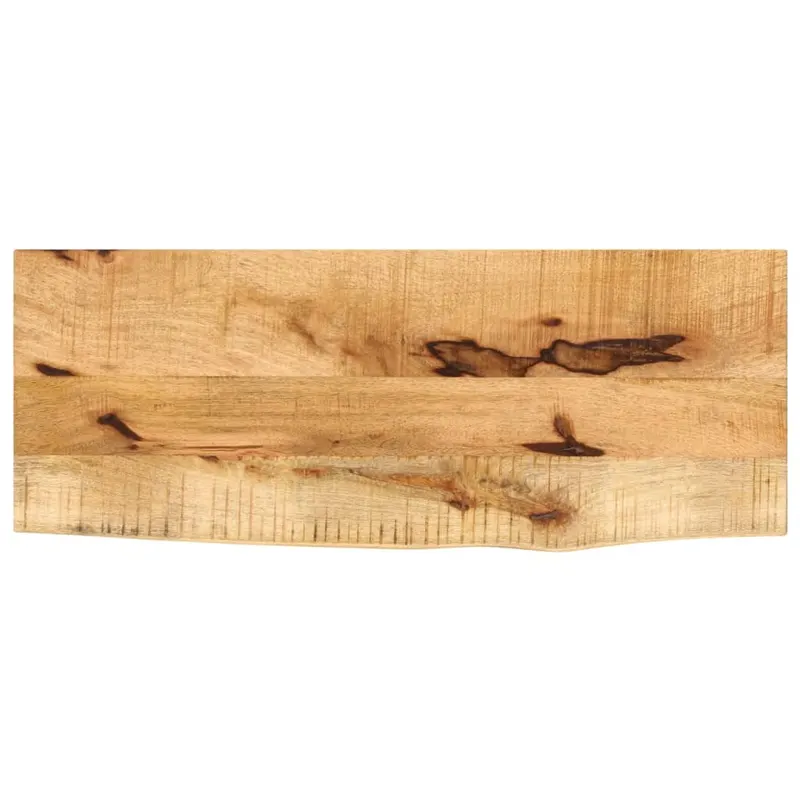 blat de masa margine naturala, 70x20x2,5 cm, lemn masiv mango
