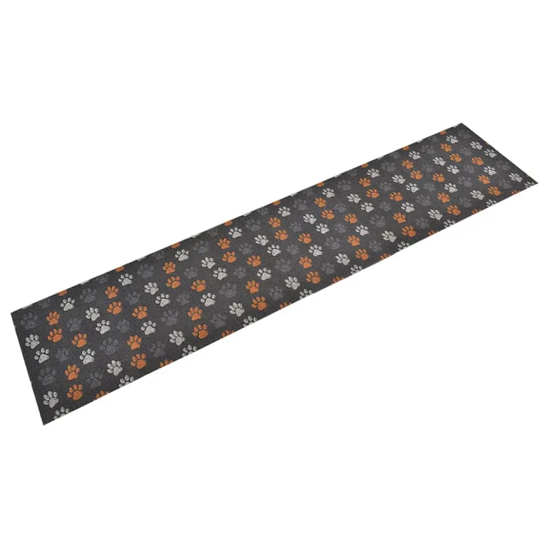 covor de bucatarie lavabil paws, 60x300 cm, catifea