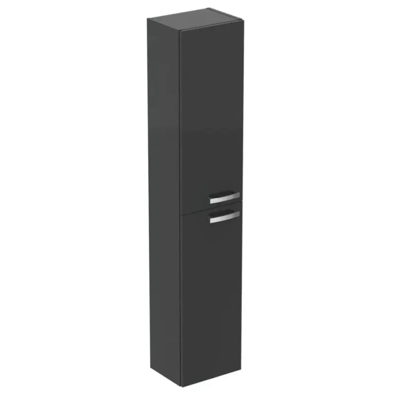 Dulap coloana Ideal Standard Eurovit, 150 x 30 x 23 cm, usa, mat, antracit, E0566TI