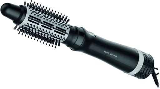 Perie cu aer cald Express Style CF6320F0, 3 accesorii, cablu rotativ 360 , negru argintiu