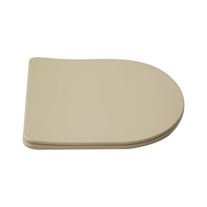 Capac vas wc cu soft close, cappuccino, Invena Tavro