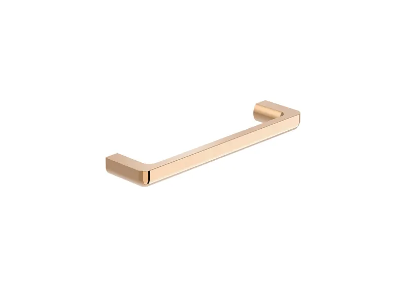 Bara prosop Roca A817039RG0, 300 mm, 70 mm, 2 orificii instalare, 1 rafturi, pe perete, metal, Cupru