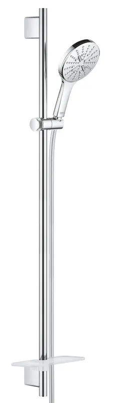 Coloana de dus Grohe 26548000, dus SmartActive 130, montaj aparent, pentru un dus confortabil zilnic, crom
