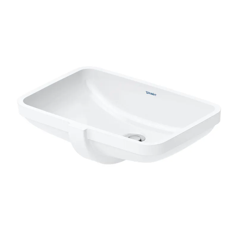 Lavoar Duravit 03954900282, NO 1, montaj sub blat, nr orificii baterie fara, zona montaj interior, alb