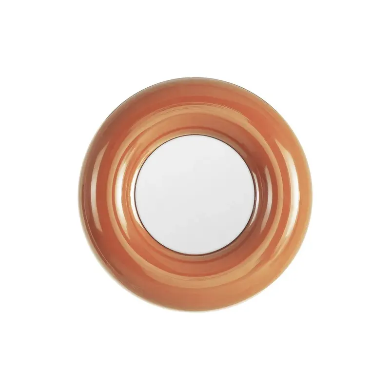 Oglinda de perete PRISMIO Ø49 CM - Orange