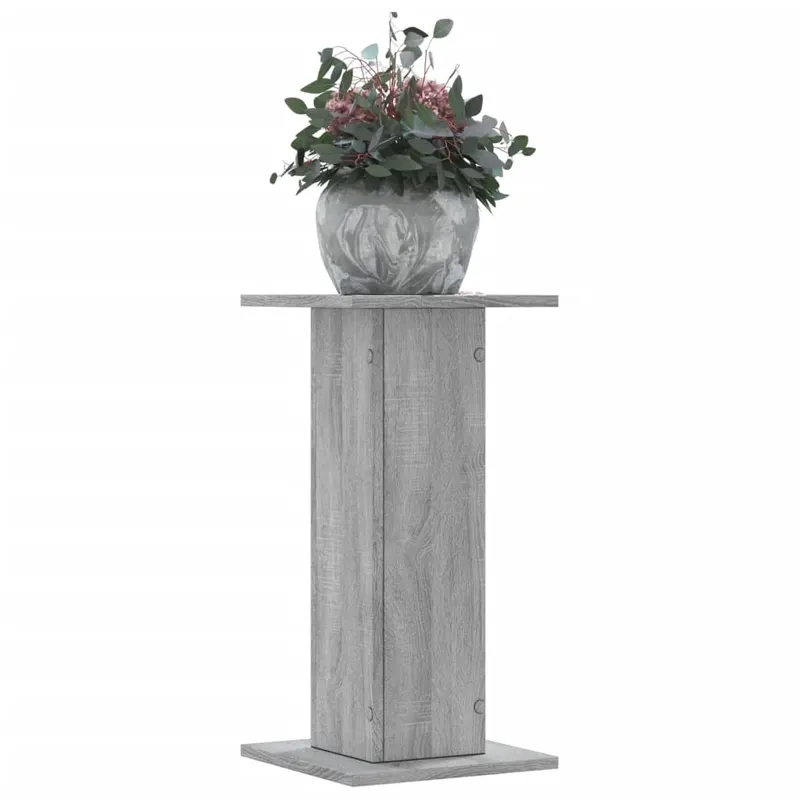 suporturi de plante 2 buc. gri sonoma 30x30x60cm lemn prelucrat