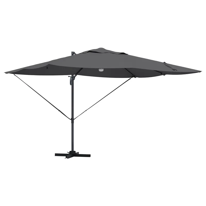 umbrela cantilever - antracit antracit poliester mare