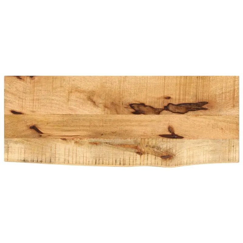 blat de masa margine naturala, 70x20x3,8 cm, lemn masiv mango