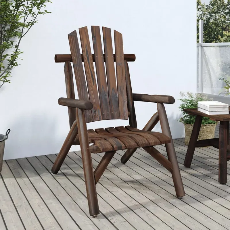 scaun de gradina, 68x86x103 cm, lemn masiv de molid