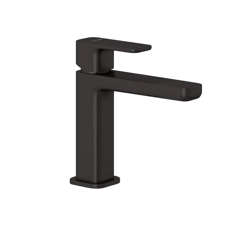 Baterie lavoar Kludi, Renon 110, cu ventil click-clack, brushed gunmetal