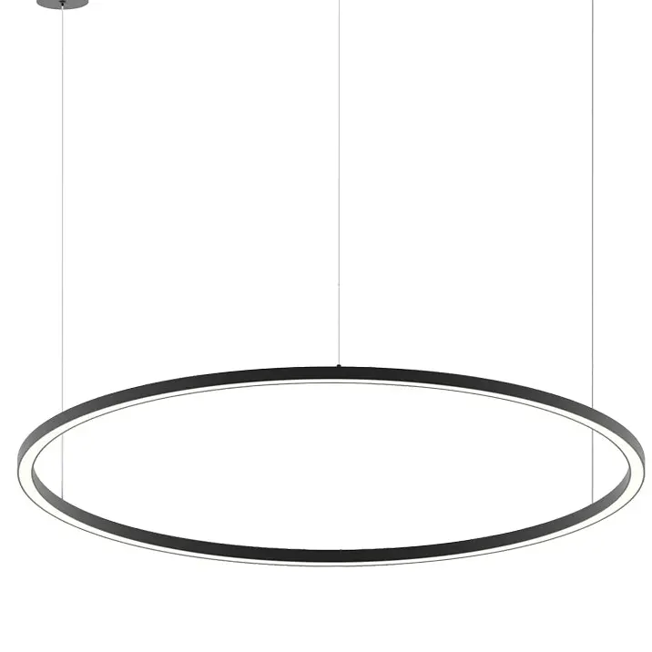 Lampa suspendata HOOP Ø120 CM - Negru