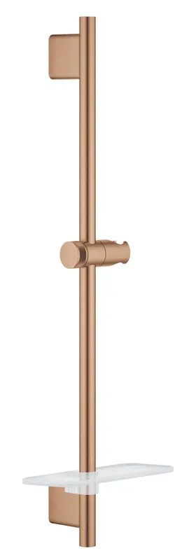 Bara dus Grohe 26602DL0, SmartActive, aparenta, 630 mm, etajera, mat, cupru