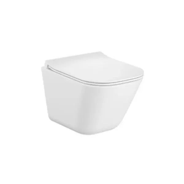 Vas WC Roca A34647A000, 347 mm, 480 mm, 350 mm, 1 functii speciale, suprafata antiaderent, suspendat, Alb