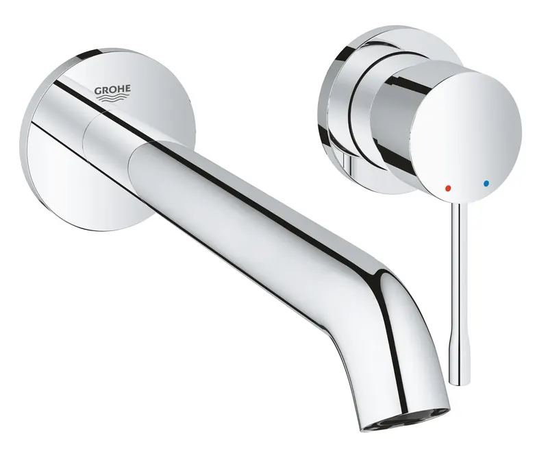 Baterie lavoar Grohe 29193001, Essence, tip comanda monocomanda, tip instalare pe perete, marime l, crom
