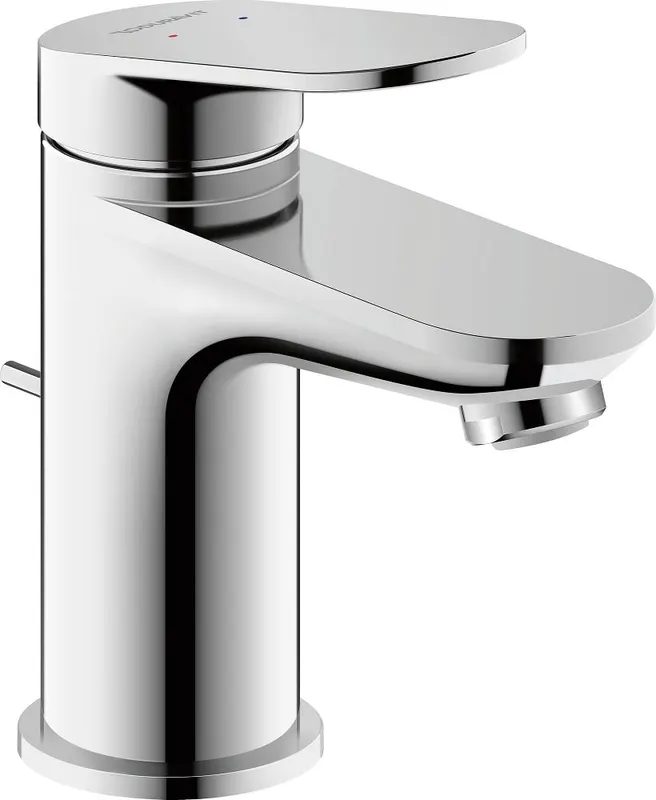 Baterie pentru lavoar Duravit WA1010001010, lavoar Wave, compatibil cu instalatii sanitare standard, crom