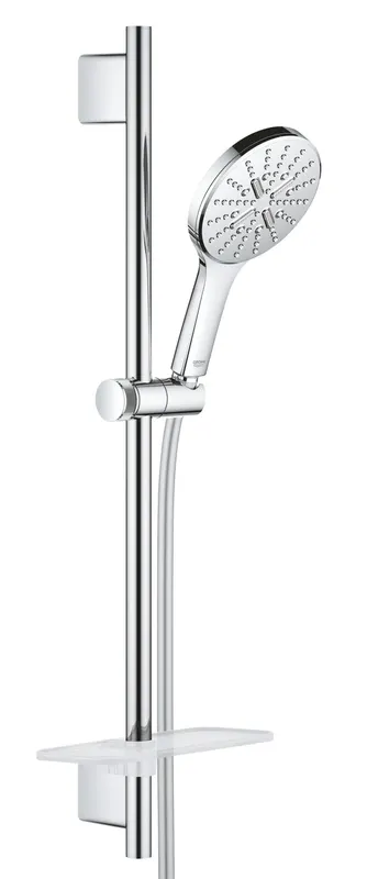 Coloana de dus Grohe 26575000, dus SmartActive 130, montaj aparent, numar functii para dus 3, lungime furtun m 1.5, crom