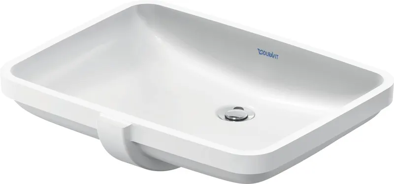 Lavoar Duravit 03955500282, NO 1, montaj sub blat, nr orificii baterie fara, zona montaj interior, alb