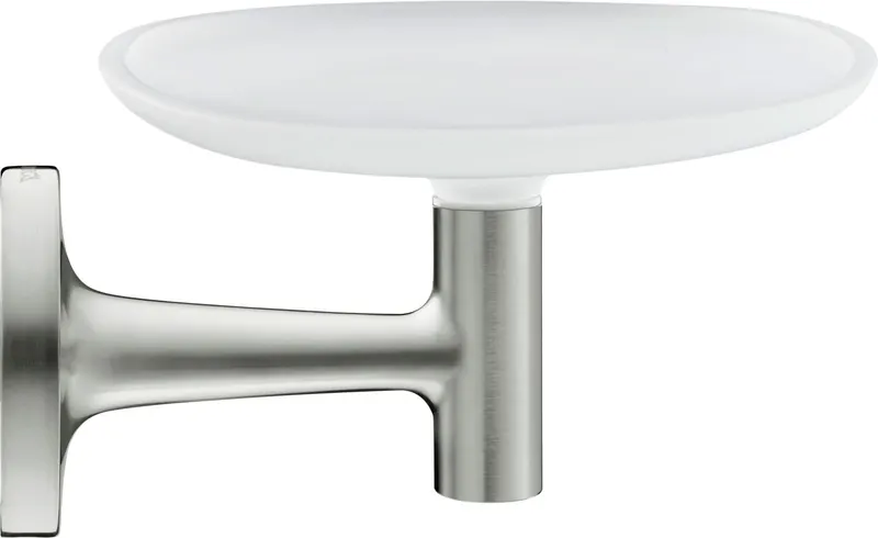 Savoniera Duravit 0099337000, Starck T, tip instalare pe perete, numar orificii instalare 2, otel satinat