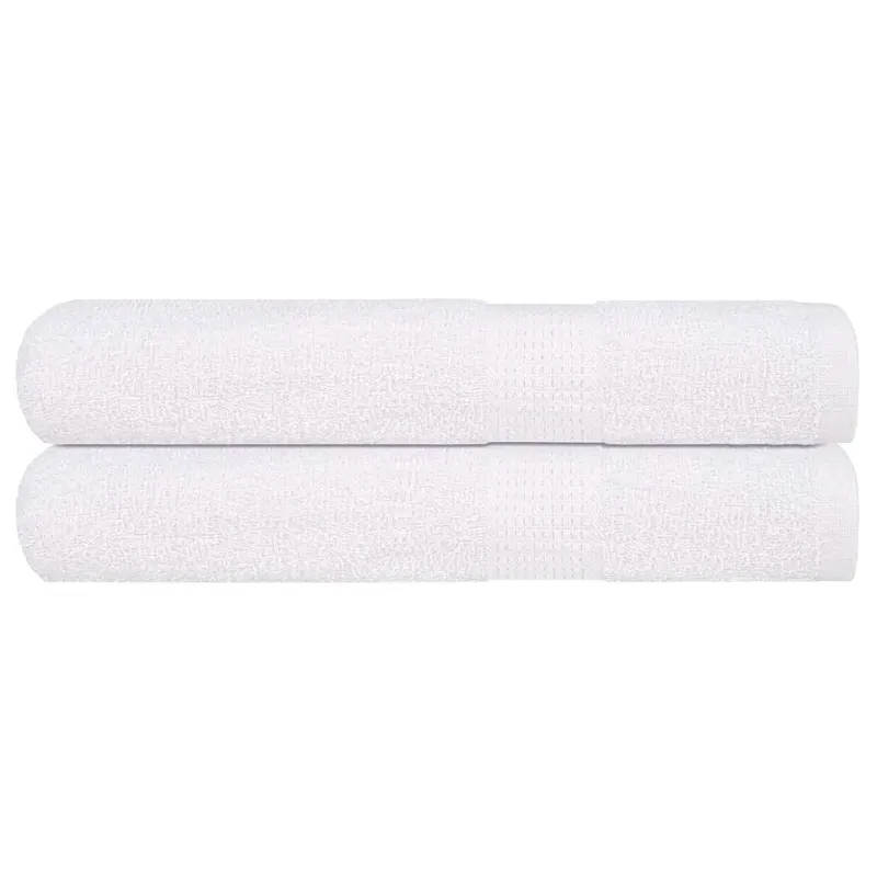 prosoape pentru sauna 2 buc alb 80x200 cm 360 g/m2 100% bumbac