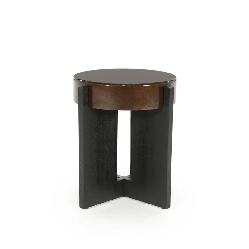 Masuta de cafea SORLIO Ø40 x 48 CM - Maro