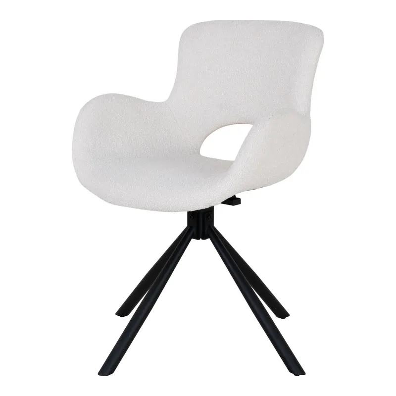Scaun NORMA BOUCLE - Alb