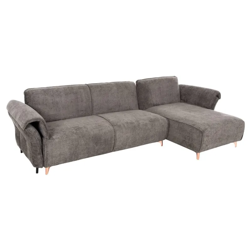 Coltar reversibil extensibil SENARO FABRIC 300 CM - Grey