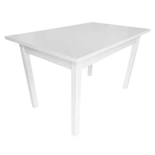 Masa extensibila 120 (160) x 75 cm Alba