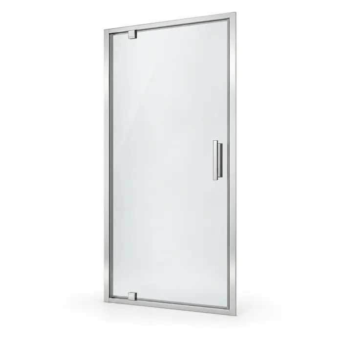 Usa dus batanta sticla 80x190 cm cu cadru metalic Sanswiss, Ocelia