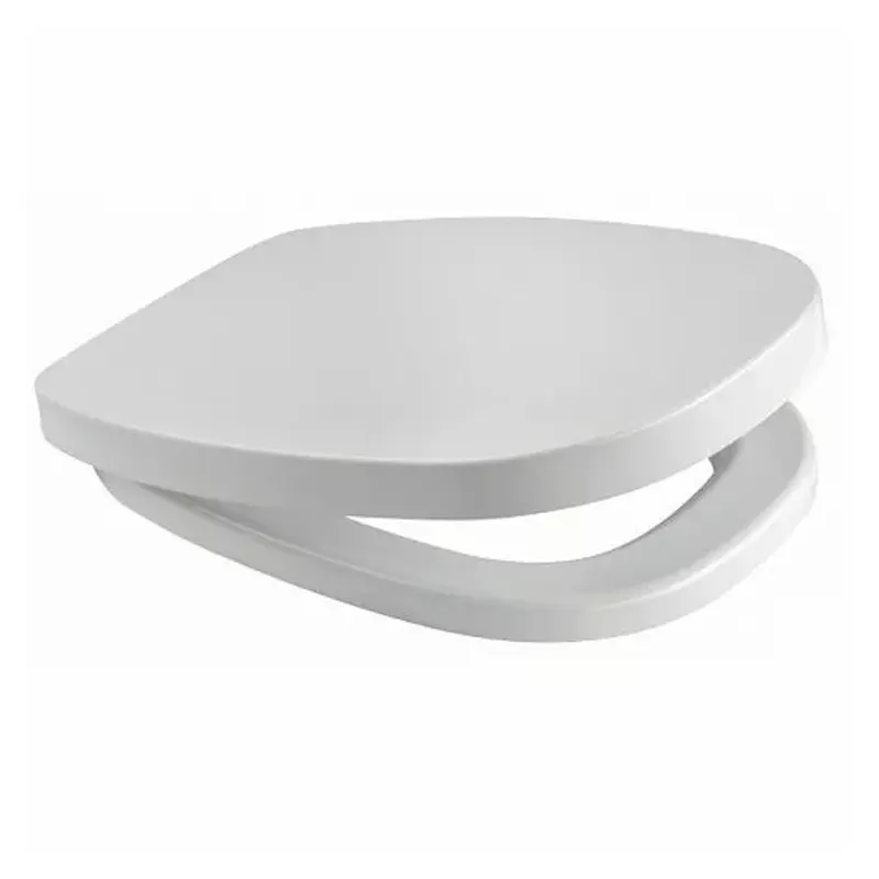 Capac vas WC Rak, Resort din duroplast cu soft close și quick release, alb