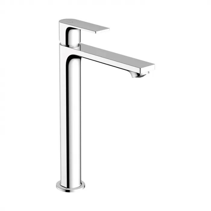 Baterie lavoar cu ventil inclus tehnologie CoolStart, crom, Hansgrohe Rebris E 240