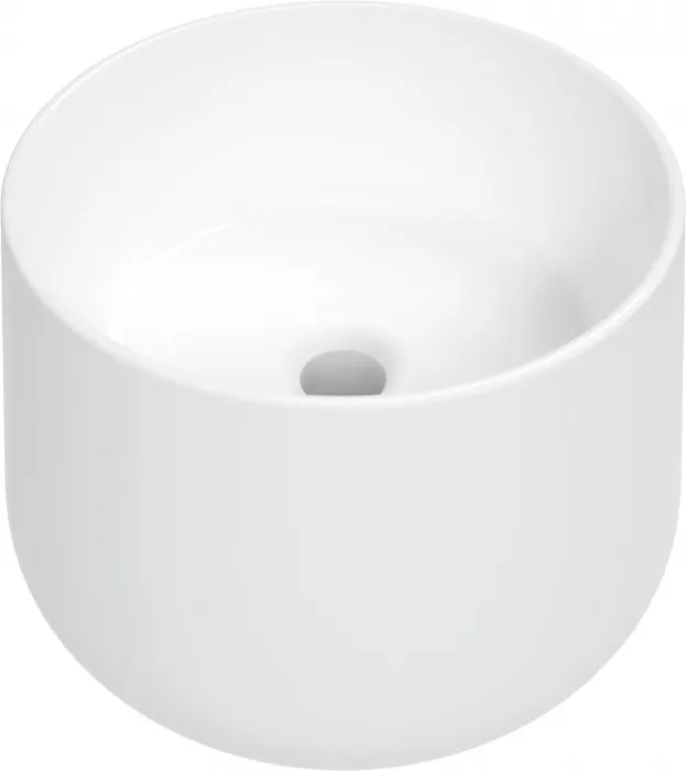 Lavoar ceramic, montare blat, 37.5x37.5 cm, alb, Deante Arnika