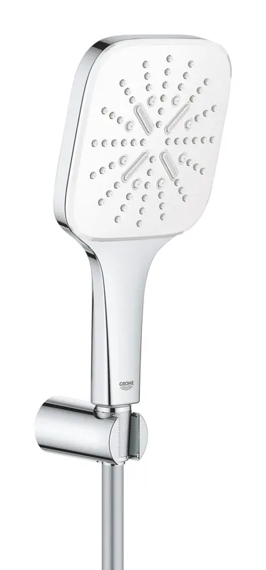 Para de dus Grohe 26589LS0, SmartActive, 130 mm, 3 functii, suport furtun, crom